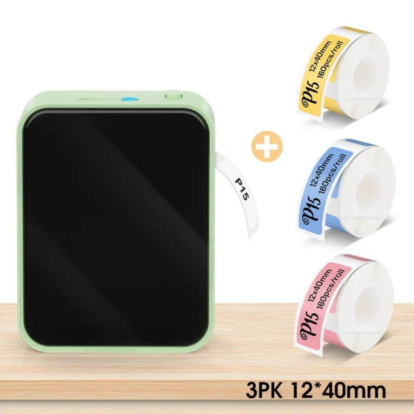 Imprimante Étiqueteuse Bluetooth P15 Sans Encre Portable – Image 9