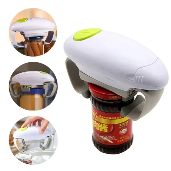 Ouvre Bocal Électrique Automatique | Cuisine Facile & Rapide