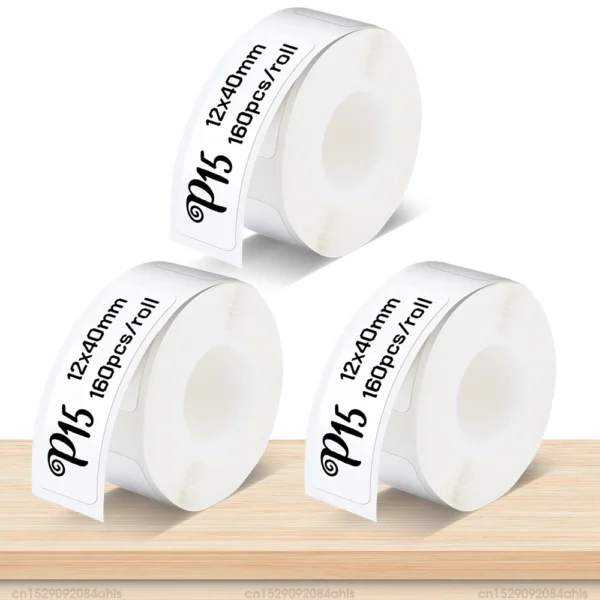 Imprimante Étiqueteuse Bluetooth P15 Sans Encre Portable – Image 10
