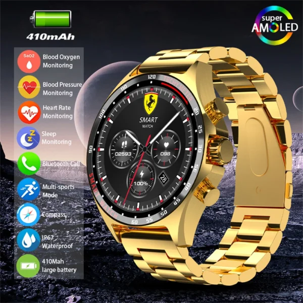 Montre Connectée Homme | Appels, Fitness, Santé