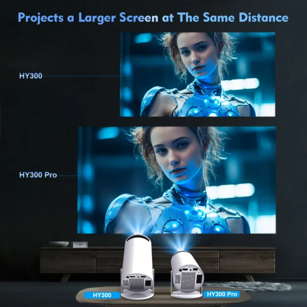 Projecteur Pro 4K Android 11- Double Wi-Fi 6 Home Cinéma Intérieur/Extérieur – Image 4