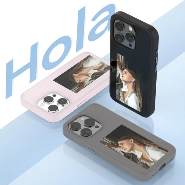 Coque iPhone avec Écran e-Ink 3.7” NFC – DIY & Sans Batterie – Image 5