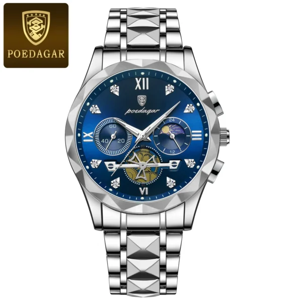 Montre Homme Sport Quartz Étanche Chronographe – Image 14