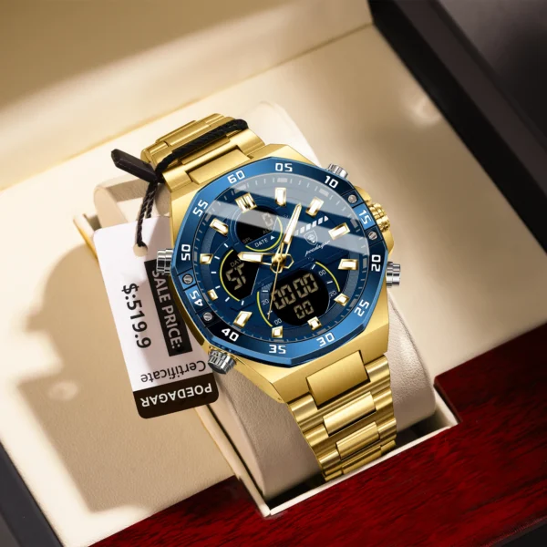 PROMO!! Montre Homme Digitale | Étanche, LED, Multifonction – Image 2