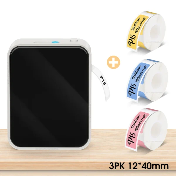 Imprimante Étiqueteuse Bluetooth P15 Sans Encre Portable – Image 15