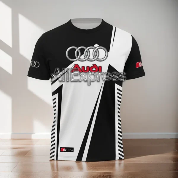 T-shirt été léger respirant Audi Sport – Homme & Femme – Image 8