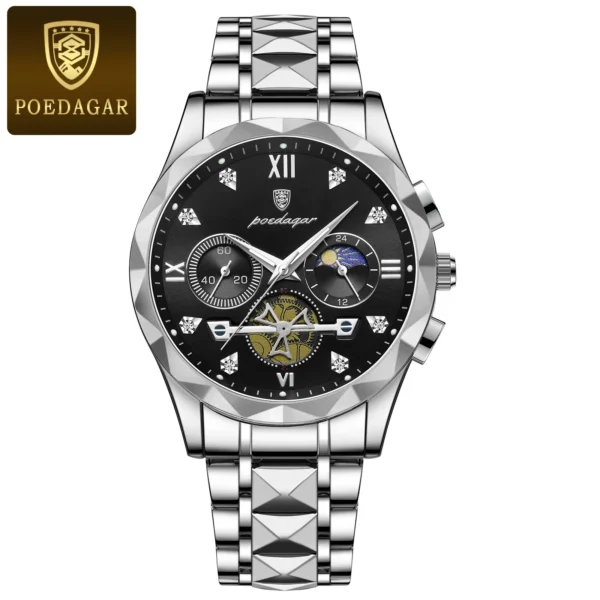 Montre Homme Sport Quartz Étanche Chronographe – Image 13