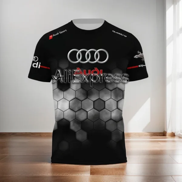 T-shirt été léger respirant Audi Sport – Homme & Femme – Image 9
