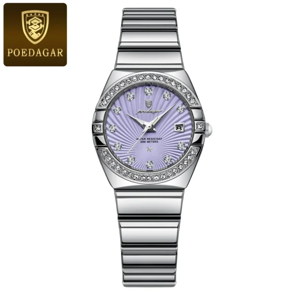Montre De Luxe Femme | Rose, Étanche, Élégante – Image 8