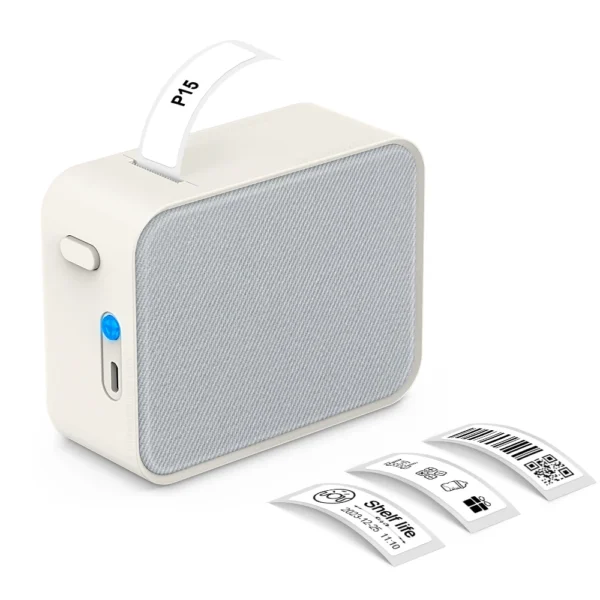 Imprimante Étiqueteuse Bluetooth P15 Sans Encre Portable – Image 25