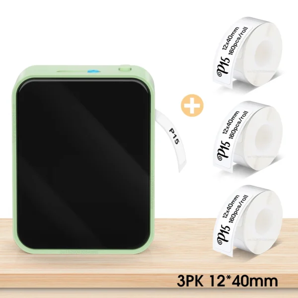 Imprimante Étiqueteuse Bluetooth P15 Sans Encre Portable – Image 19