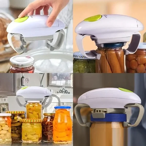 Ouvre Bocal Électrique Automatique | Cuisine Facile & Rapide – Image 4