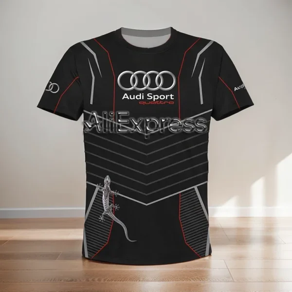 T-shirt été léger respirant Audi Sport – Homme & Femme – Image 7