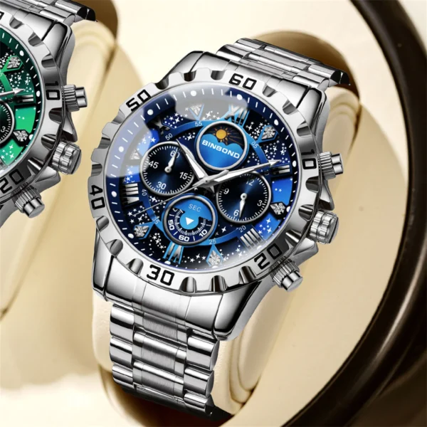 Montre Homme Chronographe Galaxy Étanche Quartz