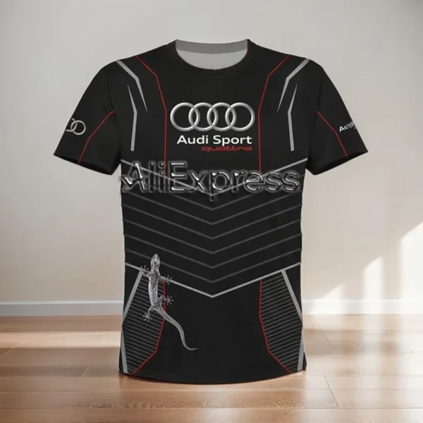 T-shirt été léger respirant Audi Sport – Homme & Femme – Image 2