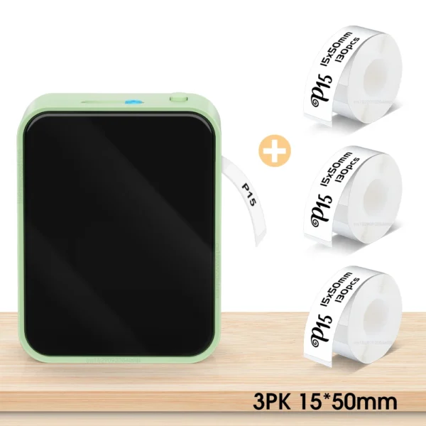 Imprimante Étiqueteuse Bluetooth P15 Sans Encre Portable – Image 8