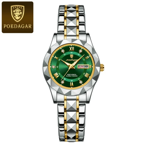 Montre de Luxe Femme Quartz Acier Inox | Étanche, Élégante – Image 14