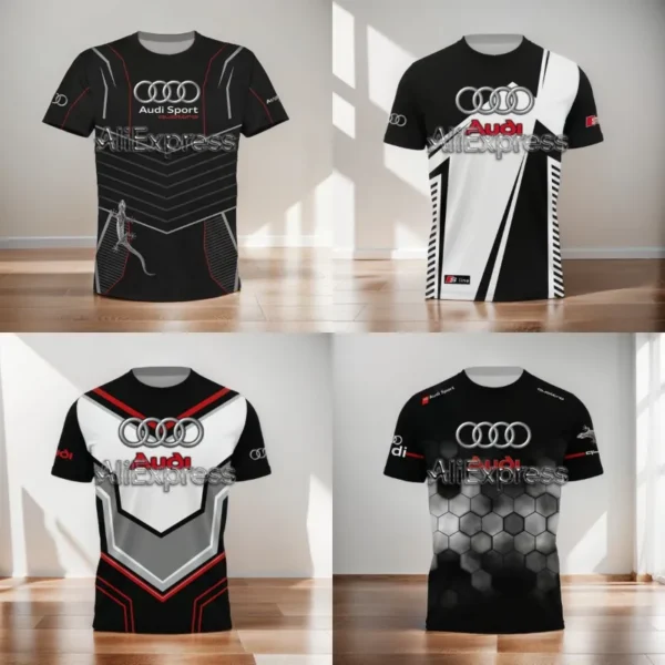 T-shirt été léger respirant Audi Sport – Homme & Femme