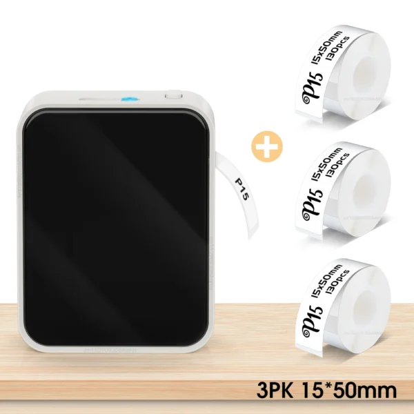 Imprimante Étiqueteuse Bluetooth P15 Sans Encre Portable – Image 13