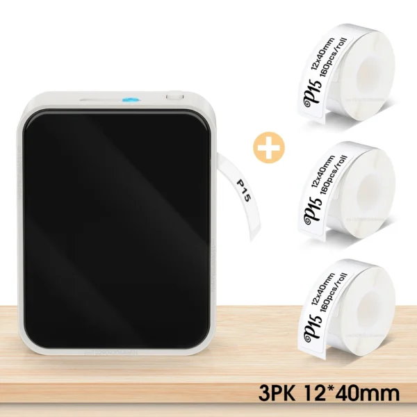 Imprimante Étiqueteuse Bluetooth P15 Sans Encre Portable – Image 22