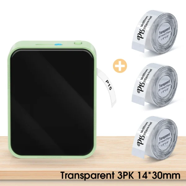 Imprimante Étiqueteuse Bluetooth P15 Sans Encre Portable – Image 11
